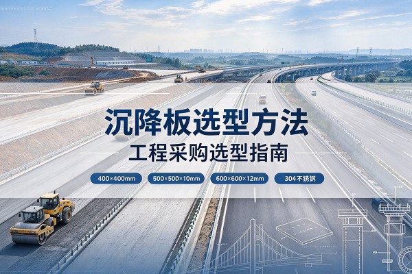 罗江沉降板选择方法