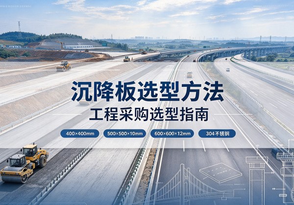 罗江沉降板选择方法
