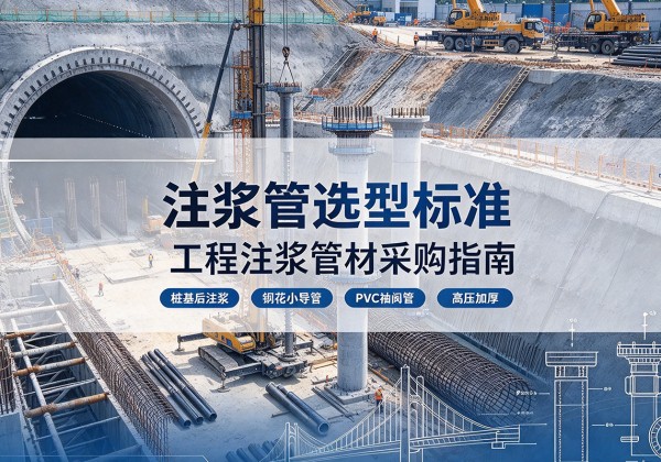 罗江注浆管选型标准